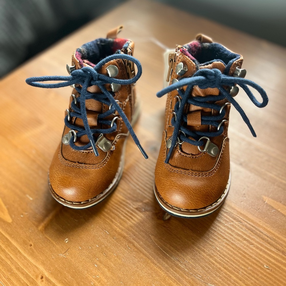 GAP Brown and Blue Sporty Ankle Boots